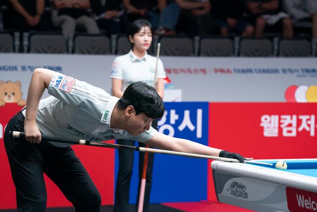 한슬기와 4세트 승리를 거둔 신정주.