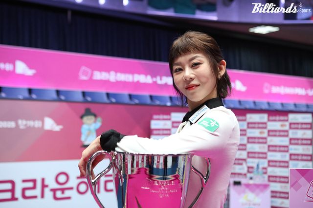 김가영(하나카드)이 4일 시작하는 여자 프로당구 시즌 4차 투어 '크라운해태 LPBA 챔피언십'에서 3년 연속 우승에 도전한다.&nbsp; 사진=이용휘 기자