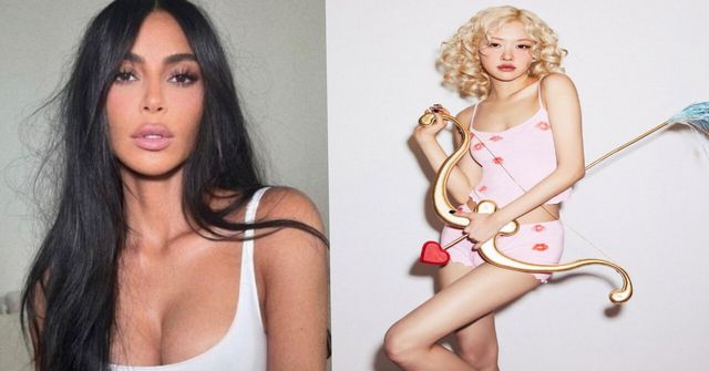 킴카다시안/킴카다시안 SNS에 올라온 로제 화보