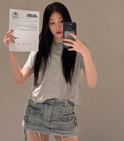 애니 인스타그램 갈무리