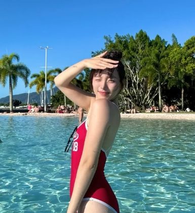 치어리더 하지원 인스타그램