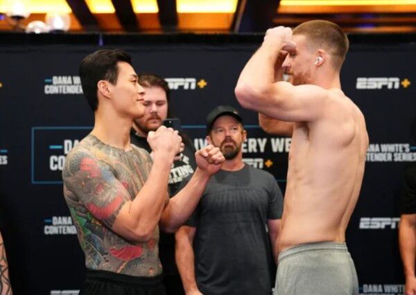  UFC 에이펙스에서 열린 데이나 화이트 컨텐더 시리즈(DWCS) 시즌9 