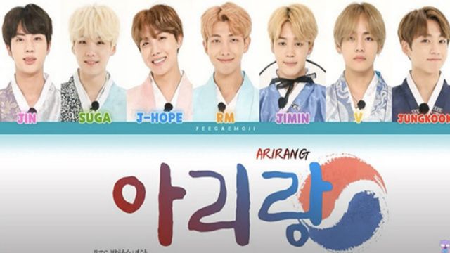 방탄소년단(BTS)이 새 앨범 '아리랑(ARIRANG)'