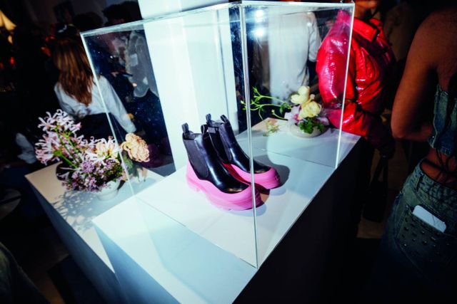 프레젠테이션 파티 현장에서 만난 GRAINER W부츠.