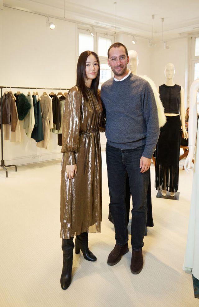 배우 손태영과 이브살로몬 제너럴 매니저 토마스 살로몬