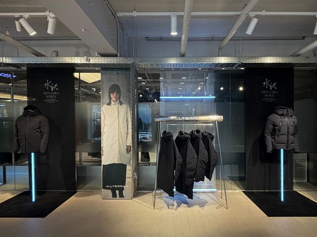 데상트 얼터레인 EQL 성수 팝업