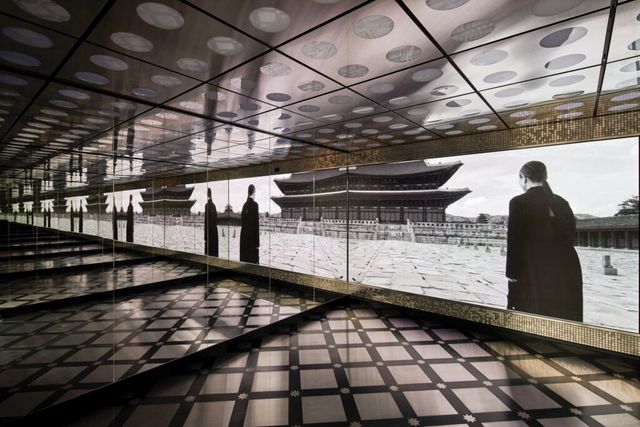 구찌 가옥 3층 다크 룸 전경