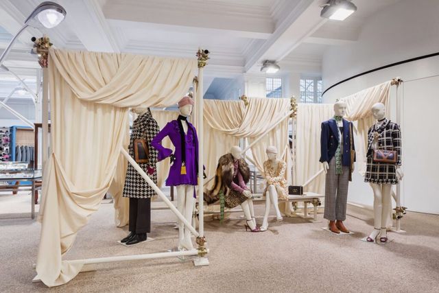 도버 스트리트 마켓 런던점에서 열린 발렌티노 팝업 스토어