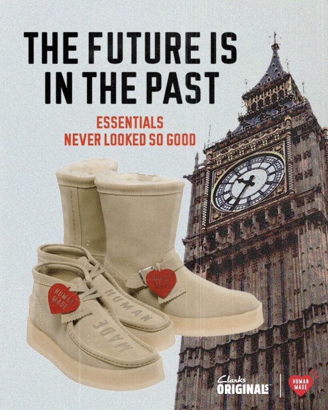 휴먼메이드와 클락스의 협업