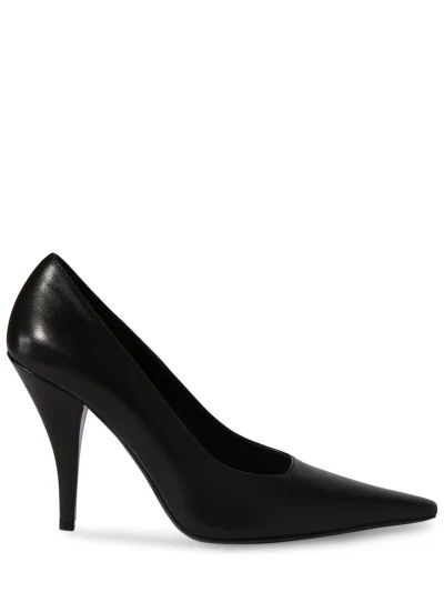 더 로우(The Low), 100mm Lana leather high heels