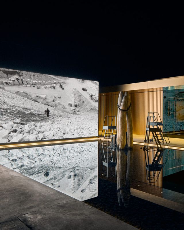 골든구스 HAUS의 피아짜 공간