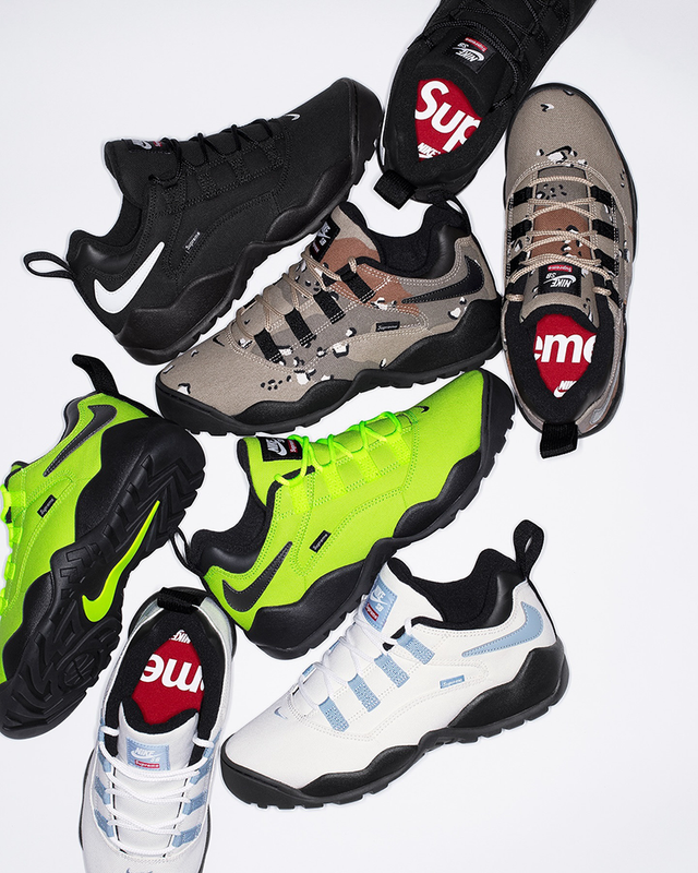 슈프림과 나이키가 협업한 나이키 에어 다윈