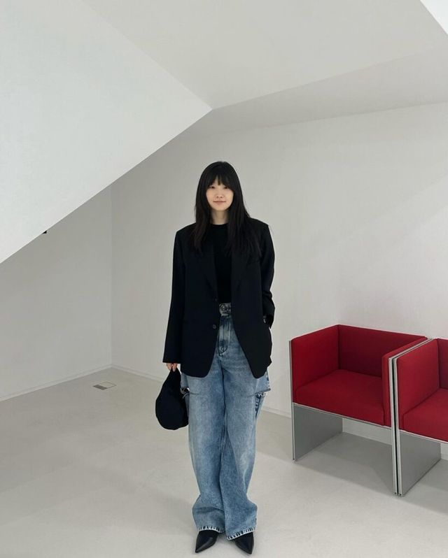 박소담, 패션, 봄패션, 올블랙, 올블랙패션, 블랙아이템, 박소담패션, 스타일, 블랙스타일링