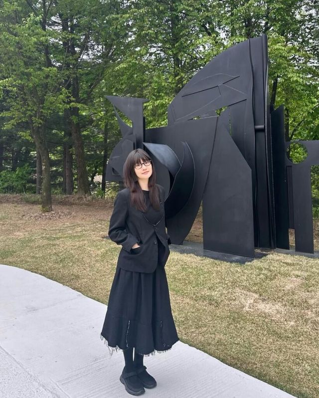 박소담, 패션, 봄패션, 올블랙, 올블랙패션, 블랙아이템, 박소담패션, 스타일, 블랙스타일링