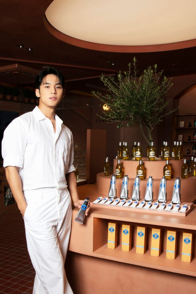 록시땅의 앰버서더가 된 세븐틴 민규