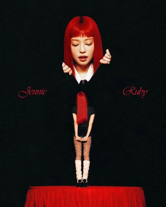 제니 첫 솔로 앨범 'ruby'