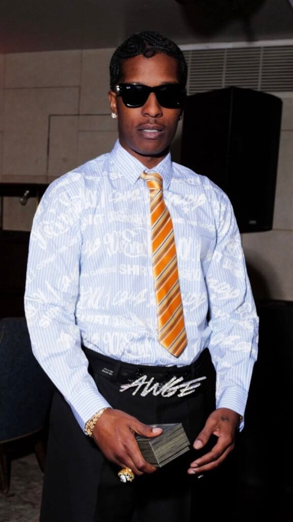 에이셉 내스트와 꼼데가르송 셔츠 협업