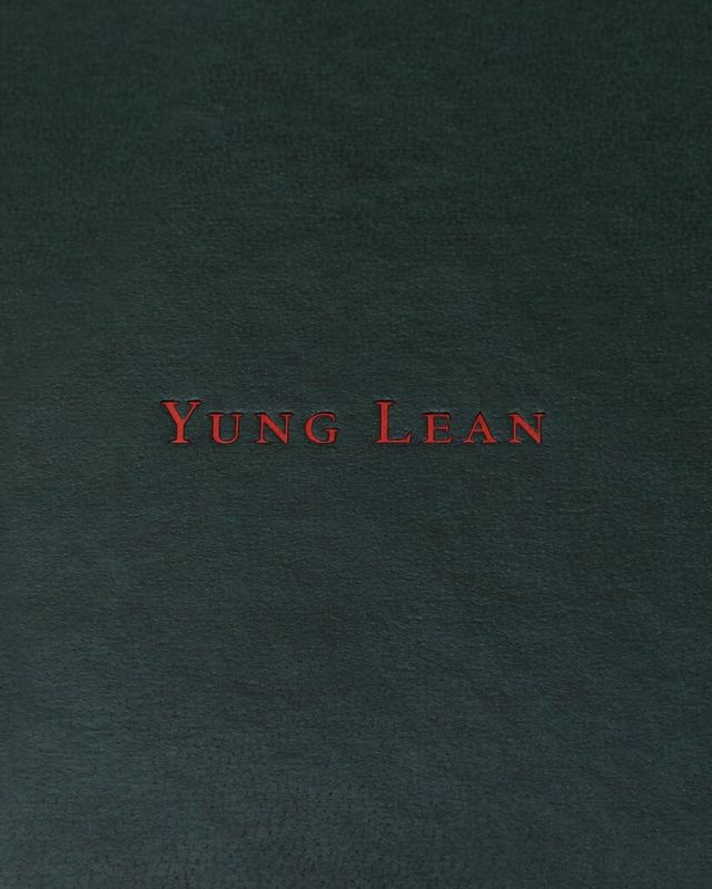 yung lean 영 린 사진집 256gb