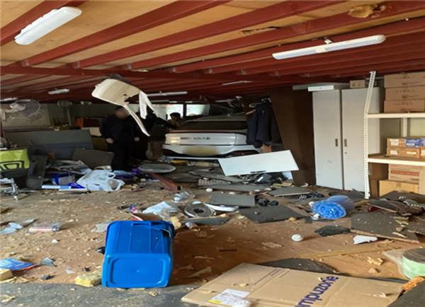 택시 돌진사고 현장 (사진=경기도소방재난본부)