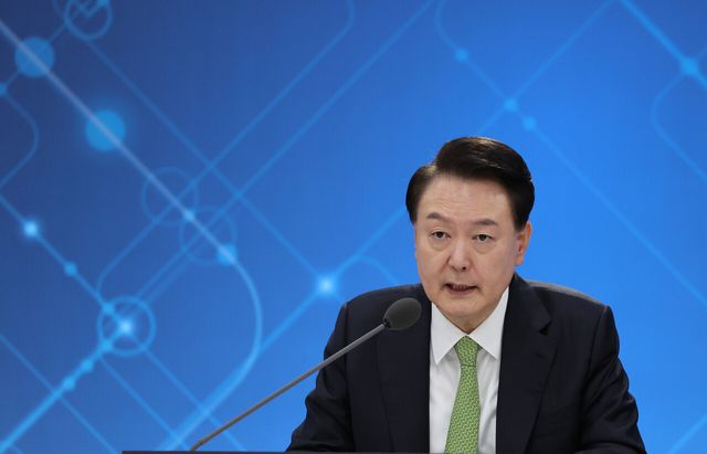 윤석열 대통령, '상생 디지털 국민권익 보호' 민생 토론 발언 (사진=연합뉴스)