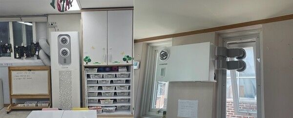 강북구(구청장 이순희)는 어린이와 노약자 등 건강취약계층이 이용하는 시설 15곳에 실내공기질 자동환기 설비를 설치했다고 밝혔다 ⓒ강북구청