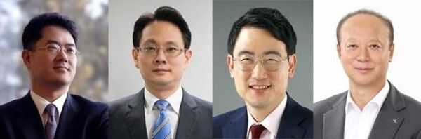 쪽부터 권계현 전 삼성전자 부사장, 방경만 KT&G 수석부사장, 이석주 전 AK홀딩스 사장, 허철호 KGC인삼공사 사장 (사진=KT&G 제공)