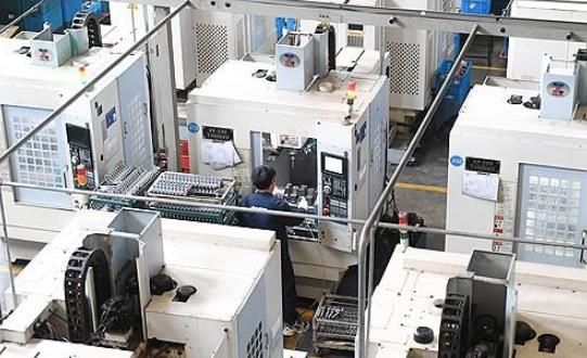 중국의 한 제조업체 공장