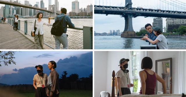 서울에서 어린 시절을 보낸 첫사랑 ‘나영’과 ‘해성’이 24년 만에 뉴욕에서 다시 만나 끊어질 듯 이어져온 그들의 인연을 돌아보는 이틀간의 운명적인 이야기를 그린 영화 패스트 라이브즈가 셀린 송 감독과 배우진의 시너지를 엿볼 수 있는 비하인드 스틸을 공개했다.