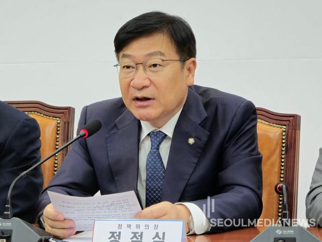 국민의힘 정점식 정책위의장