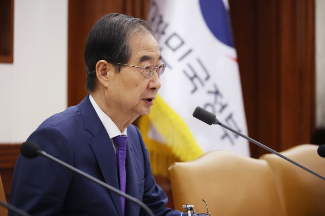 한덕수 국무총리 ⓒ연합뉴스