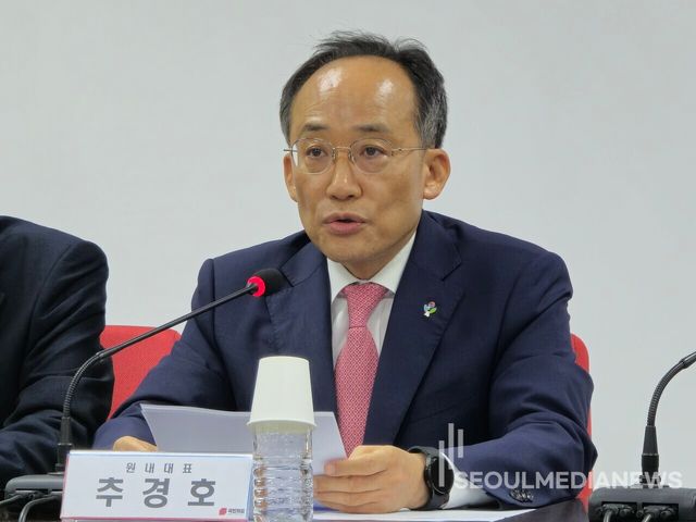 국민의힘 추경호 원내대표