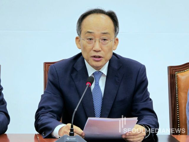 국민의힘 추경호 원내대표