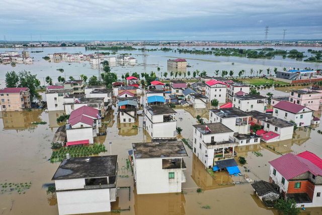 중국 남부에 발생한 대규모 홍수 ⓒAFP 연합뉴스