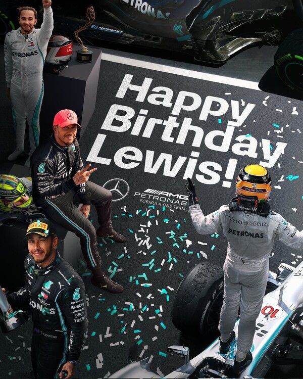 1월 7일 생일이었던 루이스 해밀턴은 불혹을 넘겨서도 F1을 드라이브 한다. 사진=메르세데스
