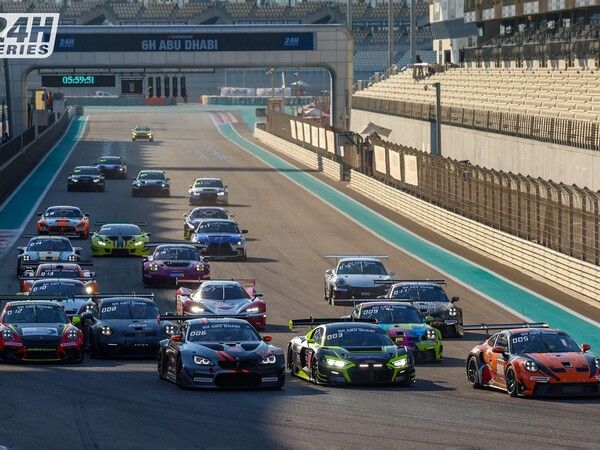 한국타이어가 공식 타이틀 스폰서를 맡은 24시 시리즈의 경기 장면. 사진=한국타이어