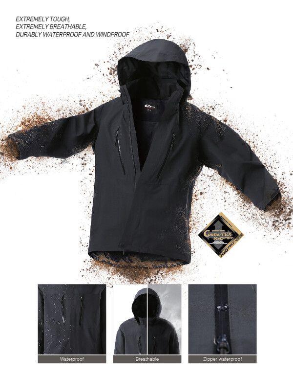 레드페이스가 방수, 방풍, 투습 등 3박자를 갖춘 익스트림 마운틴 재킷을 출시했다. 사진=레드페이스