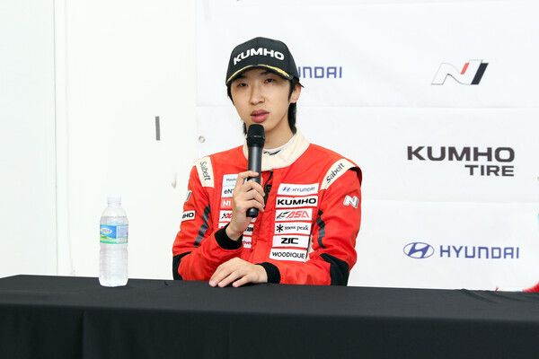 2024 현대 N 페스티벌 아이오닉 5N eN1컵 제8전 2위 김규민. 사진=전현철 기자.