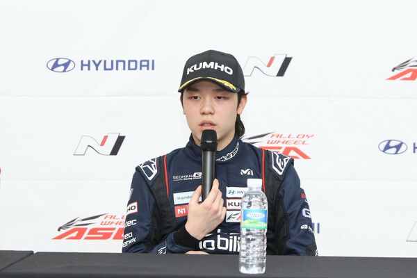 2024 현대 N 페스티벌 아반떼 N1컵 제7전 3위 장준호. 사진=전현철 기자.