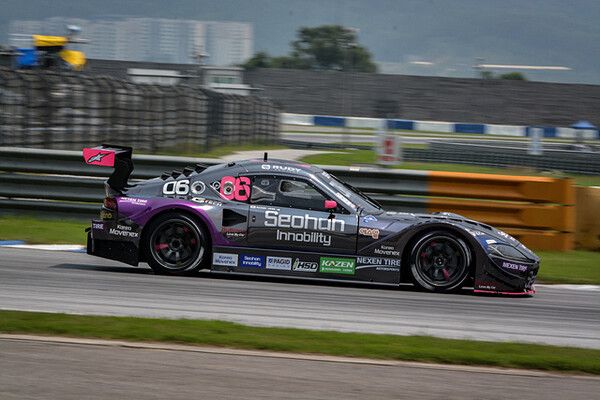 장현진이 슈퍼6000 클래스 7수만에 시즌 챔피언 타이틀 획득에 다가섰다. 사진=이광선 객원기자