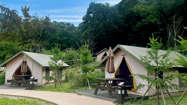 친환경 야영장으로 선정된 북한산 사기막 야영장. 사진=한국관광공사