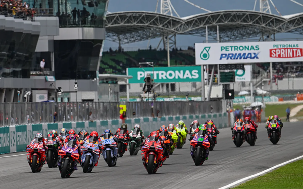 2024 모토GP 제19전 말레이시아 그랑프리 스프린트 레이스 출발 장면. 사진=motogp.com
