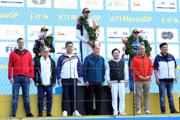 제71회&nbsp; 마카오 그랑프리 포뮬러 리저널 월드컵 시상식, 사진=전현철 기자.