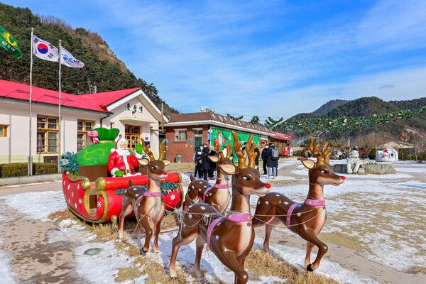 분천 산타마을. 사진=한국관광공사