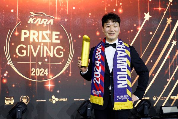 2024 KARA 올해의 드라이버상을 수상한 장현진. 사진=전현철 기자