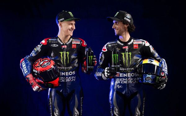 몬스터 에너지 야마하의 파비오 쿠아타라로(왼쪽)와 알렉스 린스. 사진=motogp.com