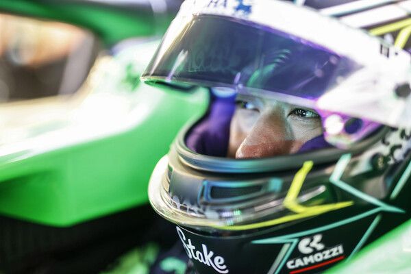 2024 F1 프리시즌 테스트 최종일에서3위를 한 주관우. 사진=스테이크 F1 자우버