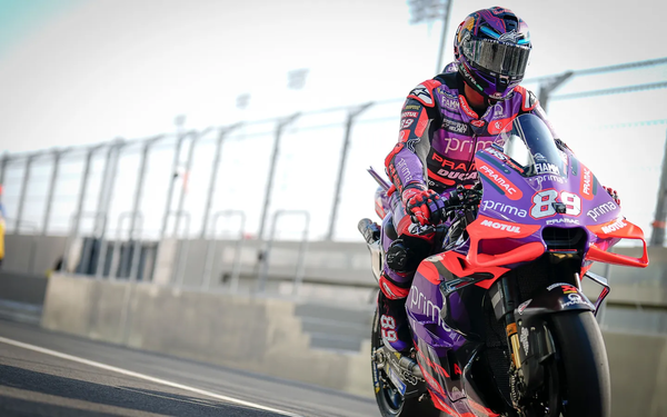 2024 모토GP개막전 카타르 GP 예선에서 호르헤 마틴(가운데)이 폴 포지션을 차지했다. 사진=motogp.com