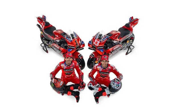 모토GP에 출전하는 두카티 레노버 팀이 데스모세디치 GP24를 선보였다. 사진=MotoGP