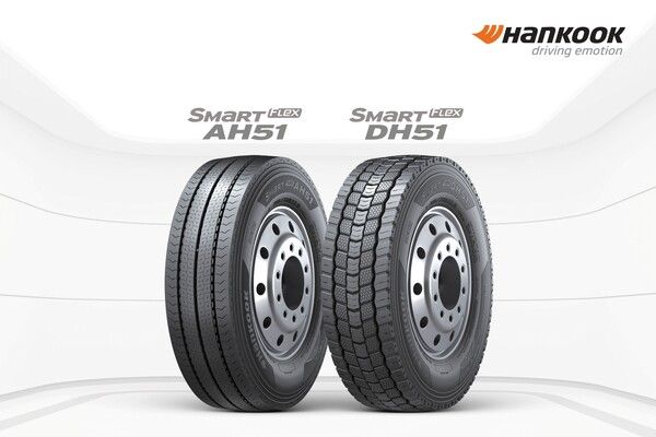 한국타이어가 4월 18일부터 19일까지 고속도로 휴게소에서 상용차 운전자들을 대상으로 타이어 무상 안전점검 서비스를 제공한다. 사진=한국타이어