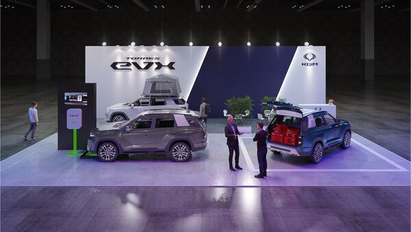 KG 모빌리티(KGM)가 23일~26일 4일간 서울 코엑스에서 열리는 글로벌 전기차 학술대회 및 전시회 ‘EVS 37’에 참가한다. 사진=KGM